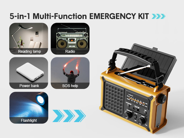 5-in-1 Multi-Function EMERGENCY KIT