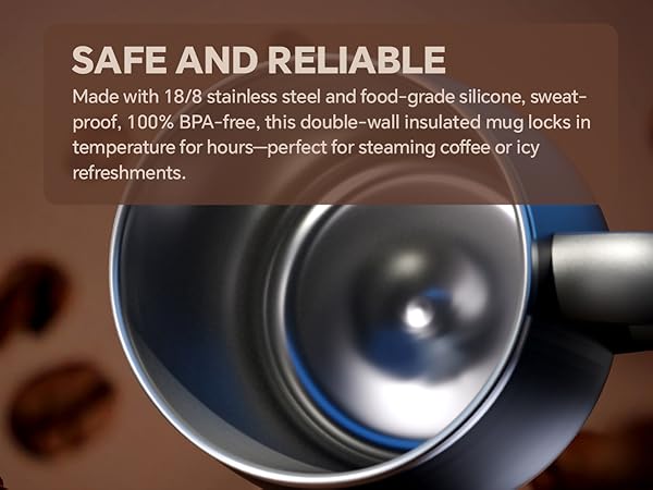 insulated coffee mug with lid