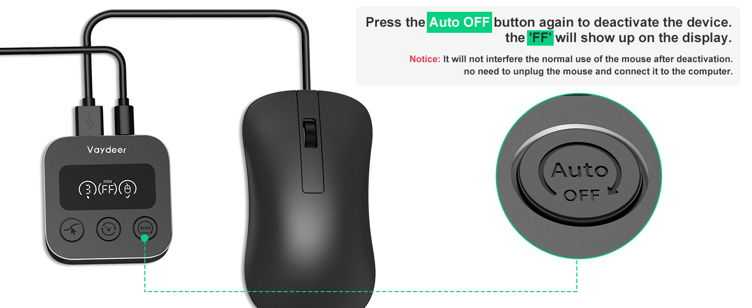 vaydeer mouse jiggler