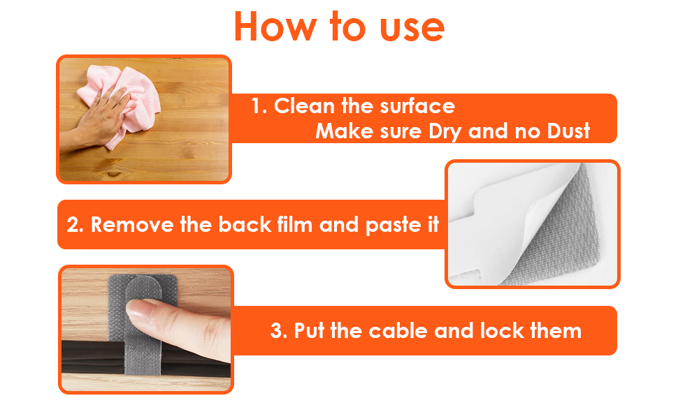 Cord Organizer for Desk