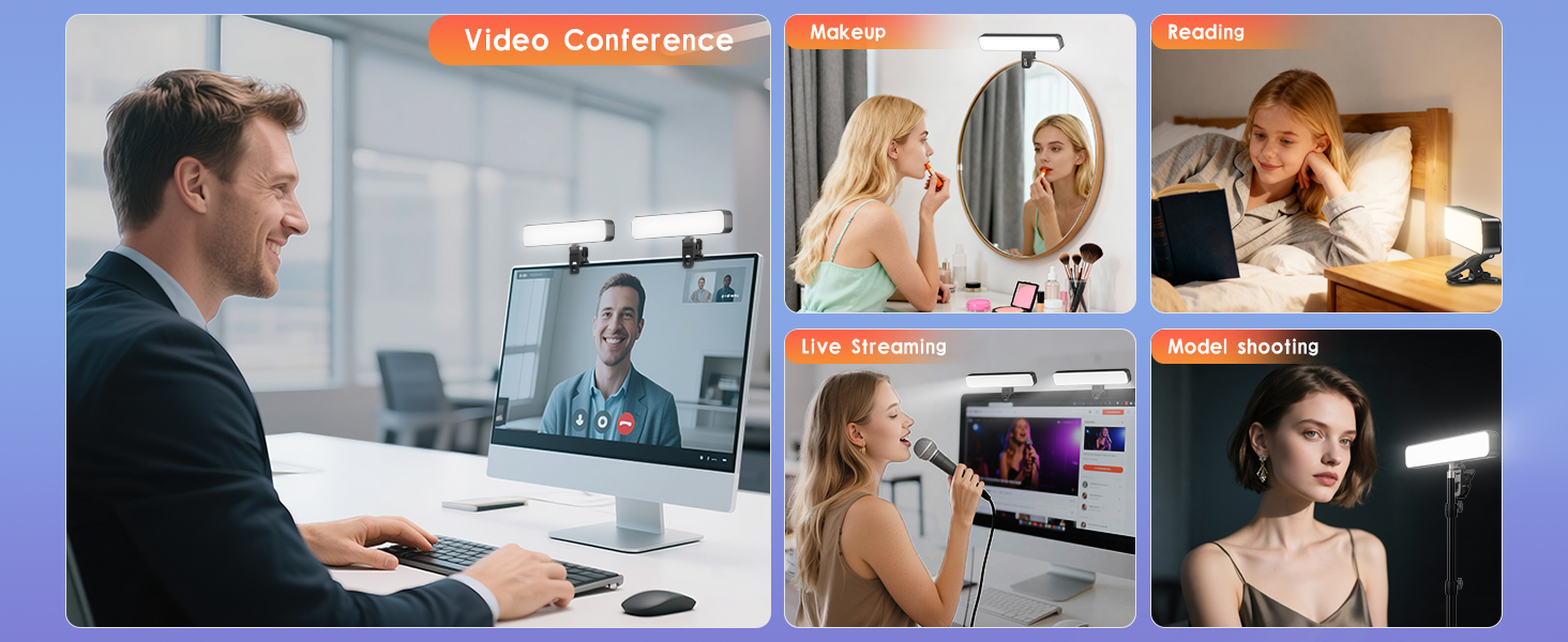 zoom lighting for computer