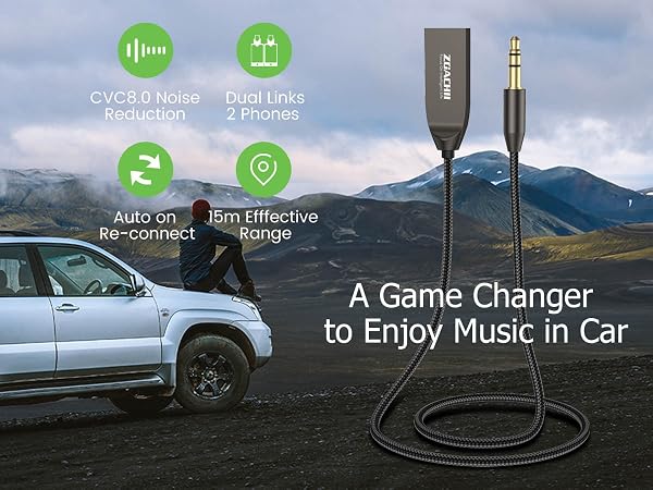 Bluetooth aux adapter