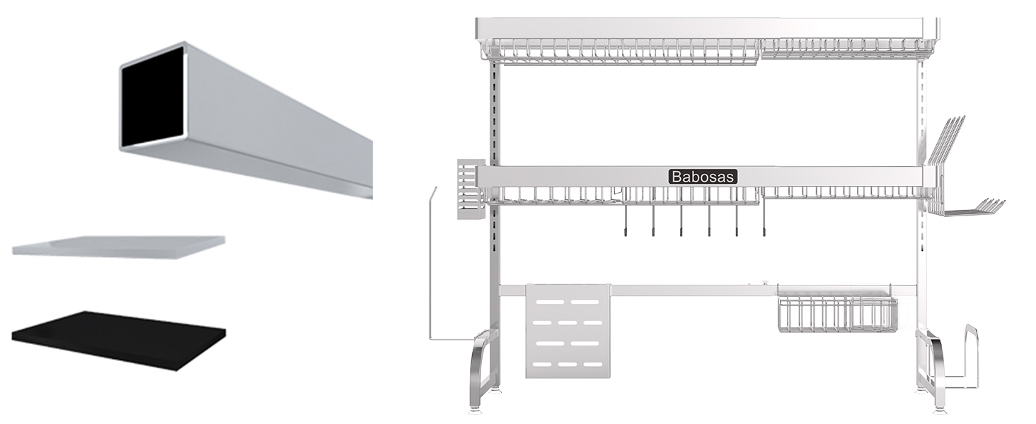 over the sink drying rack