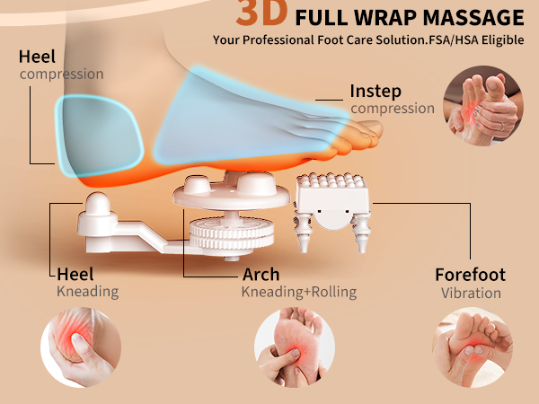 shiatsu foot massager with heat