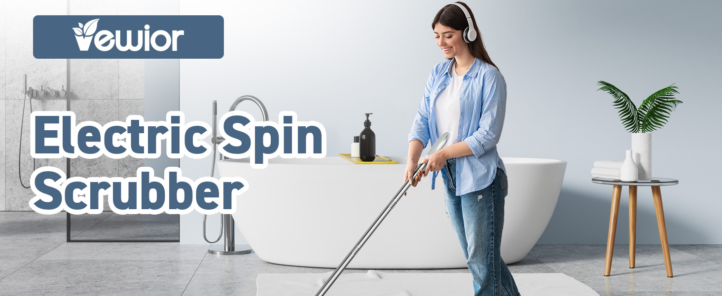 electric spin scrubber
