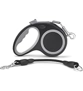 Retractable Dog Leash, Elastic Rope Protects You and Your Dog's Safety, Slows Down Dog Rushing Po...