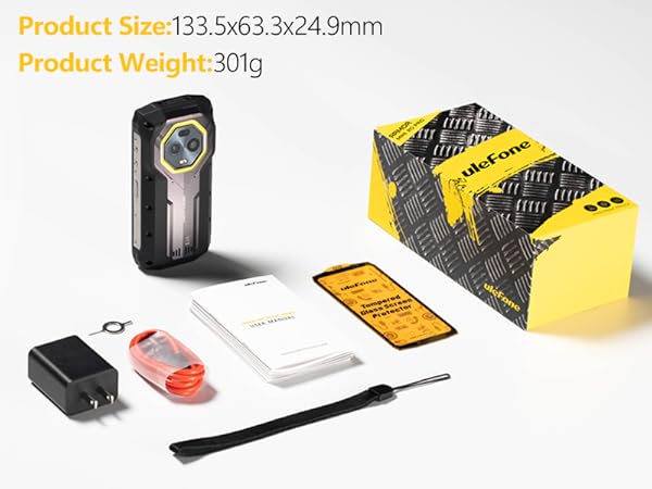 Ulefone Armor Mini 20 Pro 5G Rugged Phone, 16GB+256GB MTK