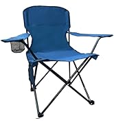 SAILARY Folding Camping Chair, 225lb Capacity, Includes Cup Holder &amp; Side Storage Bag, 5.5lbs Por...