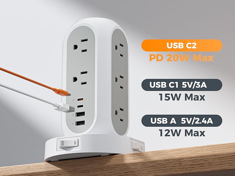 power strip with usb ports