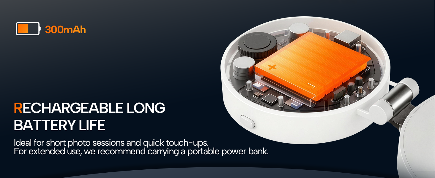 rechargeable long battery life