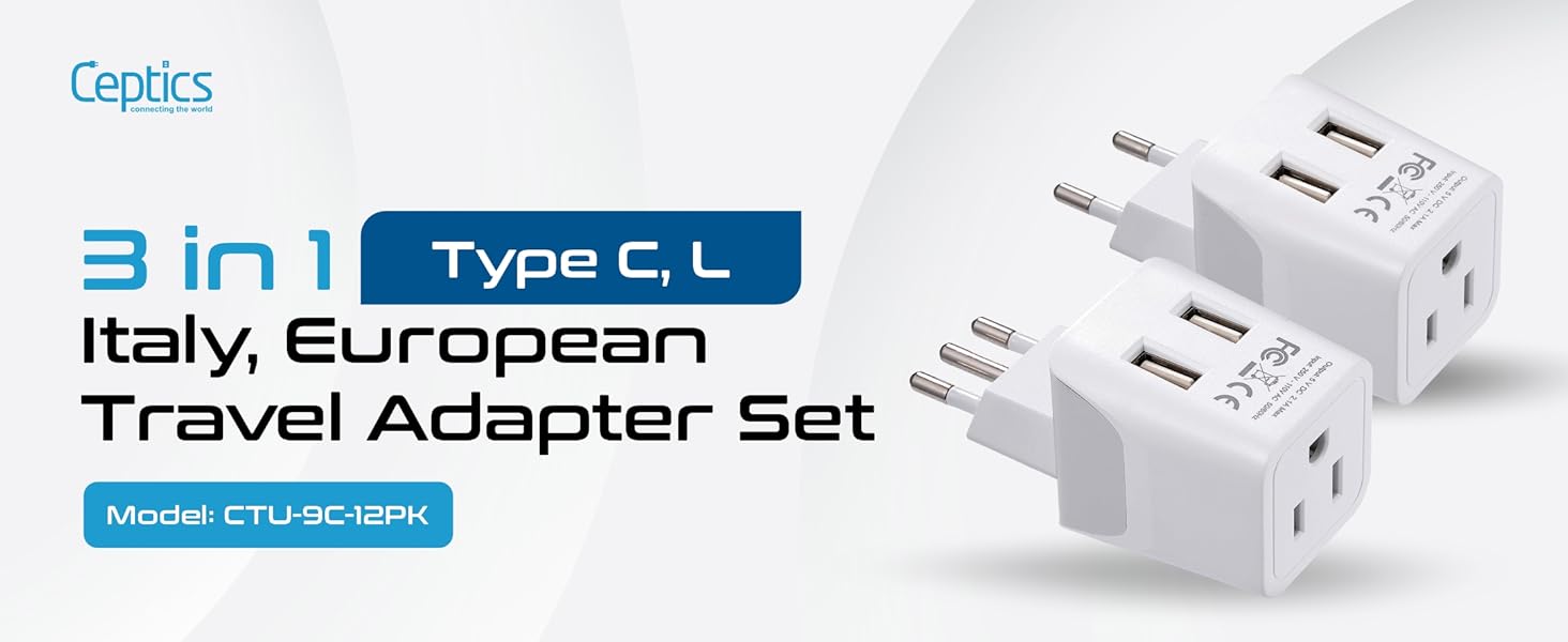 italy travel plug adapter