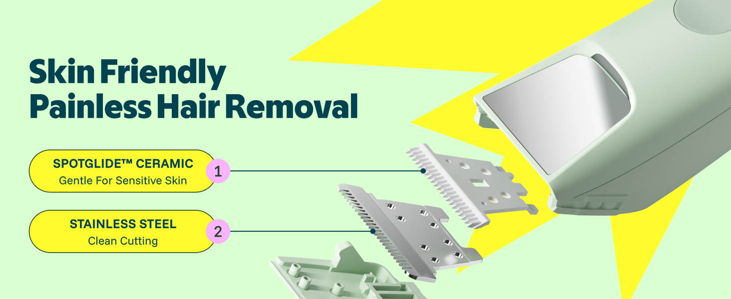 Skin Friendly Painless Hair Removal