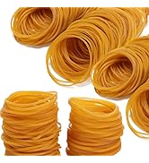 Rubber Bands Size16 Elastic Rubber Band #16 yellow 600Pcs rubber bands office supplies File Folde...