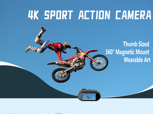4k mini Action camera
