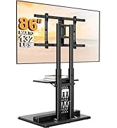 Perlegear Floor TV Stand with Mount for 32-86