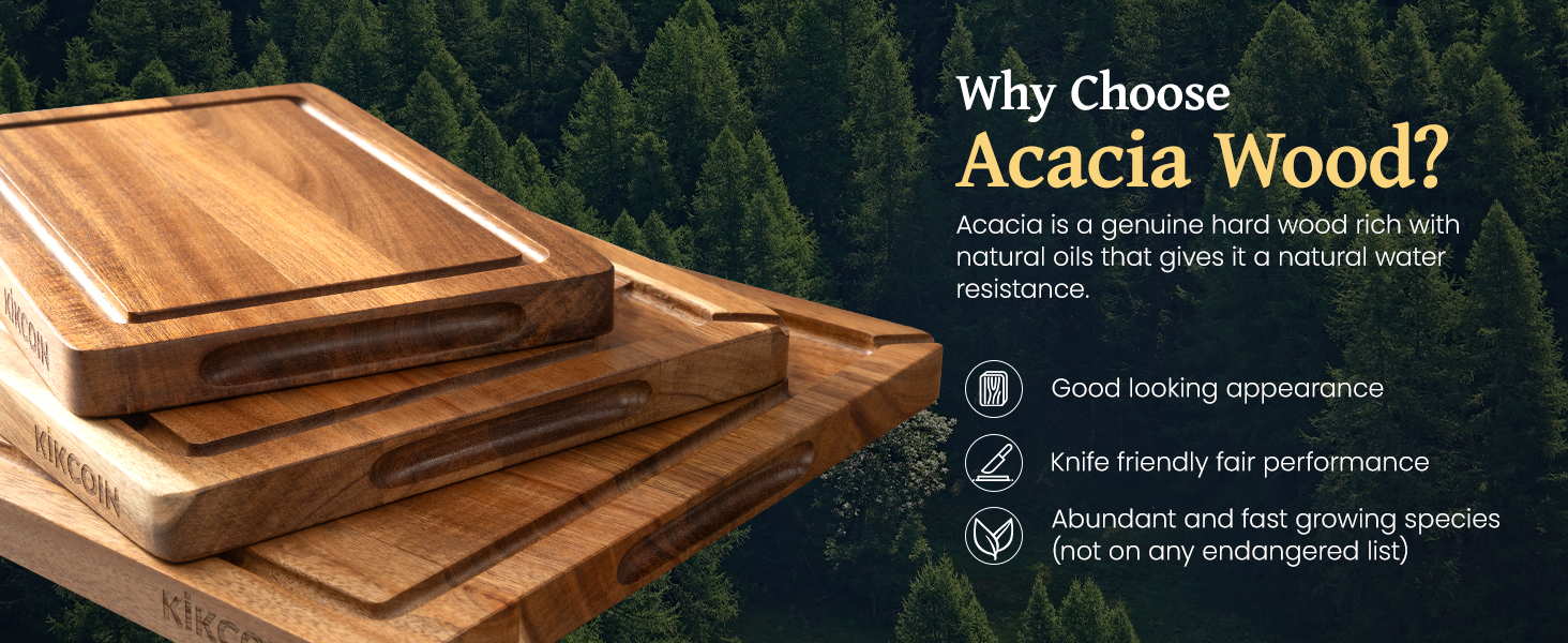 Acacia wood