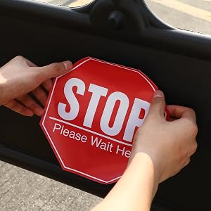 Social Distancing Stickers