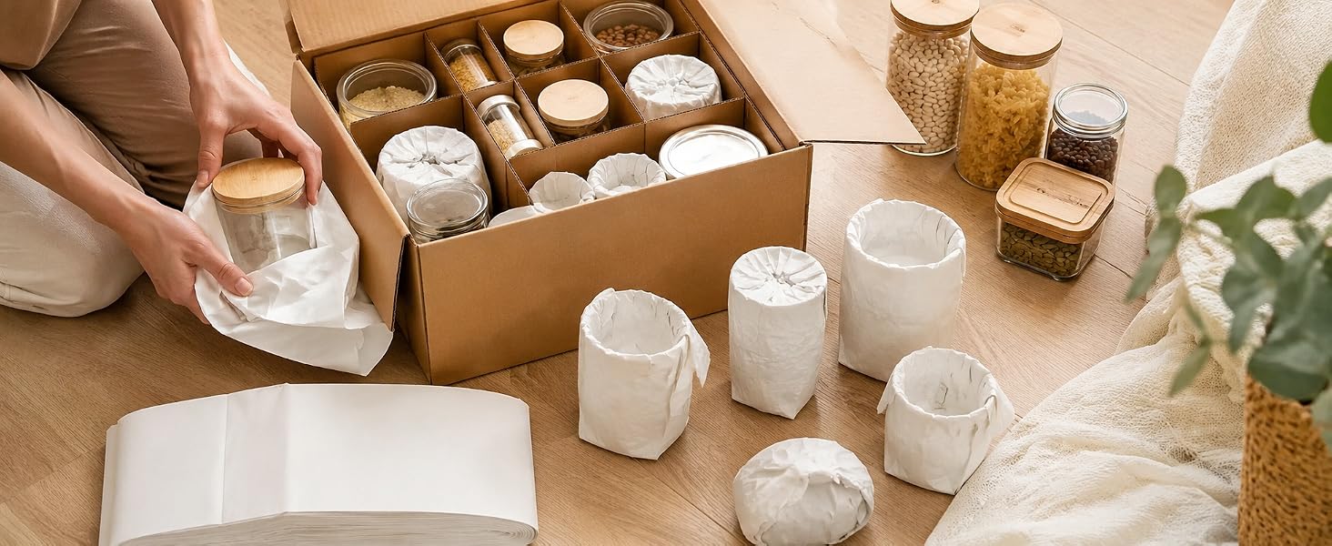 White newsprint packing paper for gift boxes and shipping