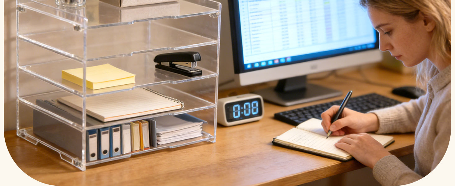 acrylic organizer