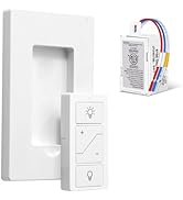 Wireless Dimmer Switch, Remote Light Switch and Receiver kit, Compatible with Alexa Voice Control...