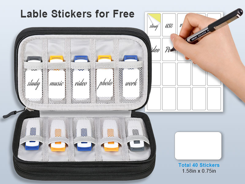 Thumb drive holder case