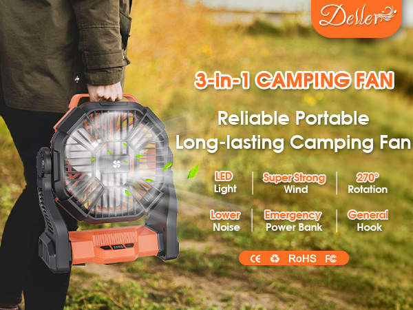 Camping Fan Cooling Fan Summer Fan