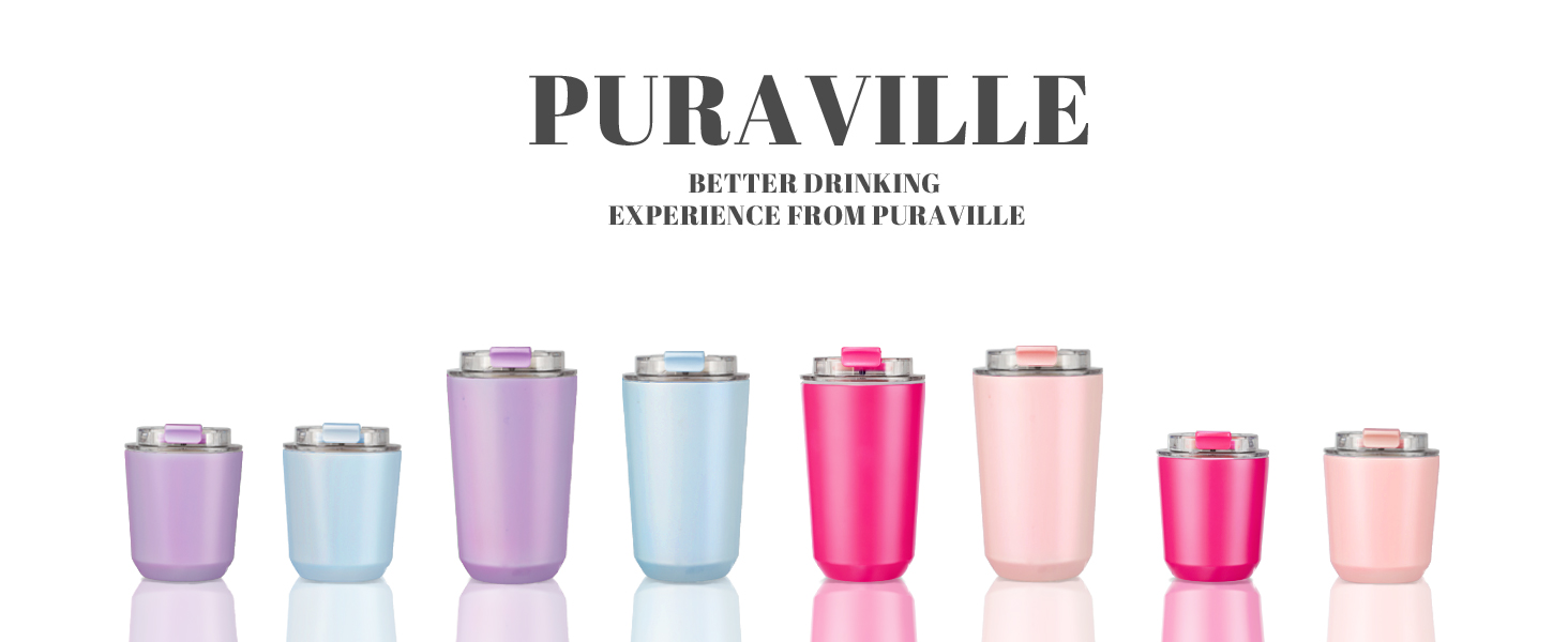 puraville coffee tumbler