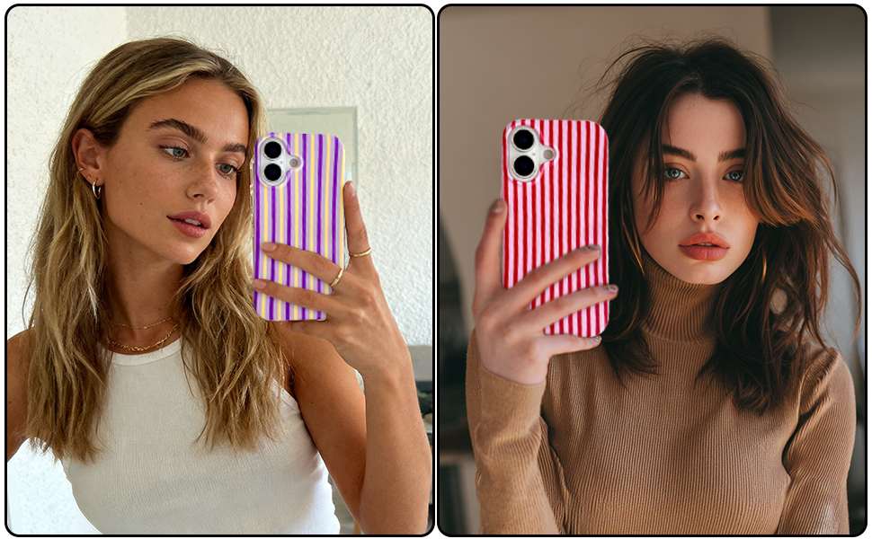 Striped Phone Case for iPhone 17