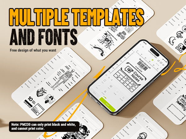 PM230 sticker printer sticker printer machine