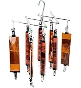 JJC 35mm 120 Film Drying Hanging Rack Frame, Stainless Steel Foldable Film Clamp Windproof 10 Cli...