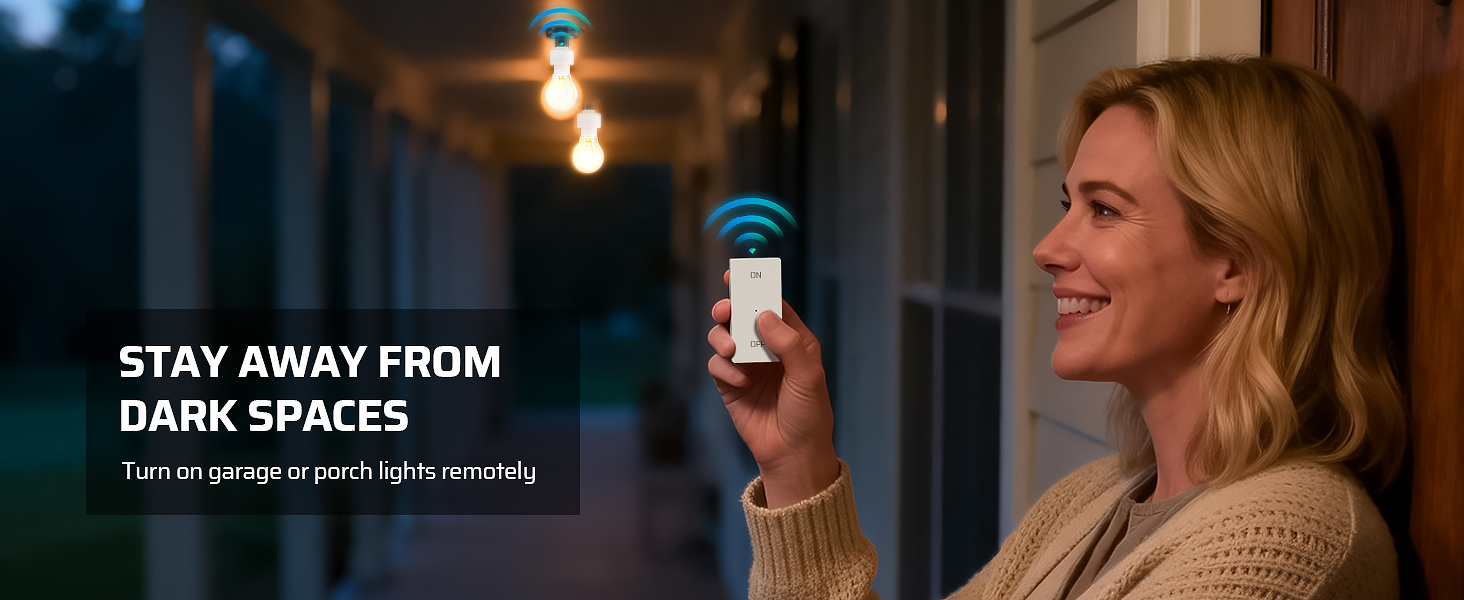 Remote Control Light Socket