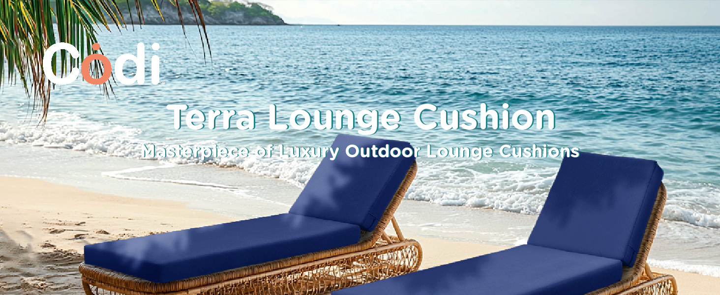 Codi-Outdoor-Chaise-Lounge Chair-Cushion-Waterproof-for-Patio-Furniture