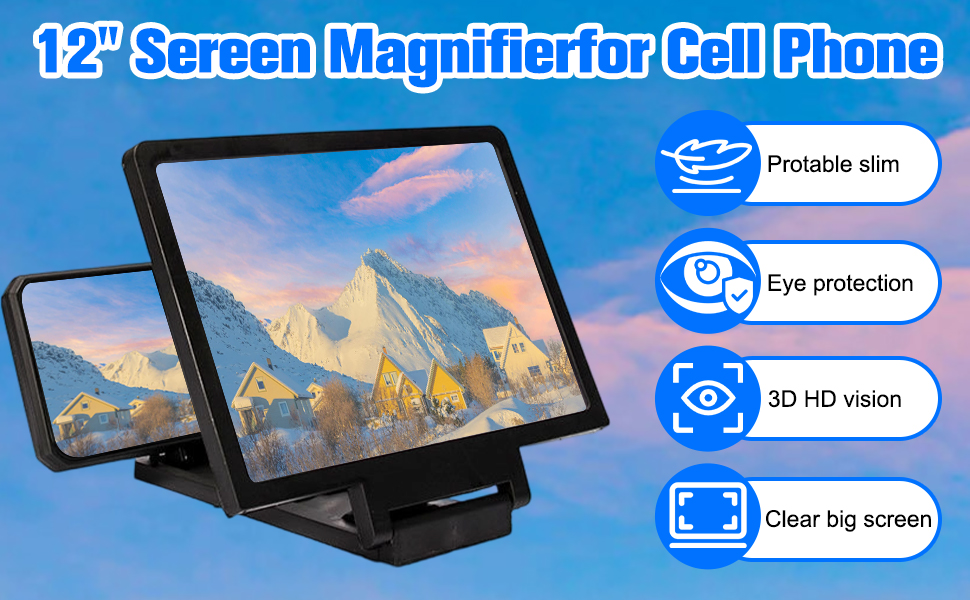Big Screen Phone Magnifier