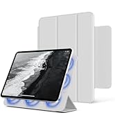 KVTVOU Magnetic Case for iPad (A16) 11th/10th Generation (11/10.9 Inch, 2025/2022), Smart Magneti...