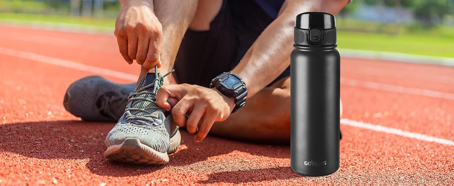20 Oz Insulated Stainless Steel Water Bottle