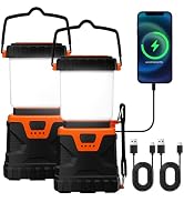 Xynover LED Camping Lantern Rechargeable,1000LM, Portable with 5 Ligth Modes, IP44 Waterproof 440...