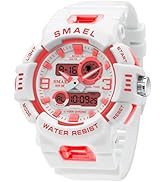 FANMIS Unisex Analog Digital Outdoor Sports Watch Military Tactics Multi Function LED Electronic ...
