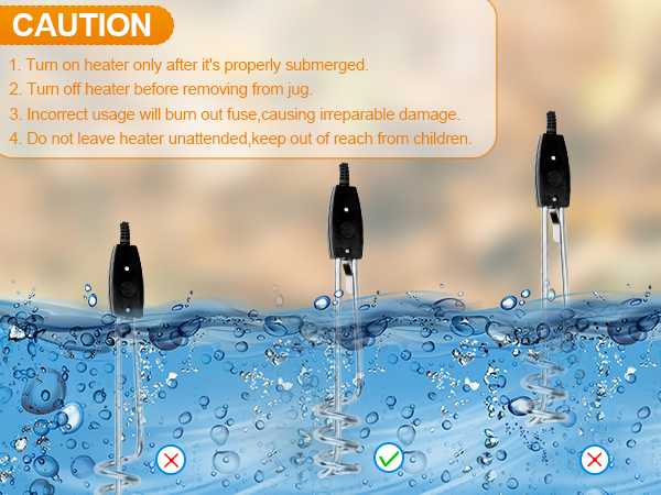 resistencia para calentar agua