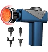 JOYSUWERUN Massage Gun – Amazing Power! Handheld Muscle Gun with Heat, Powerful Full Body Electri...