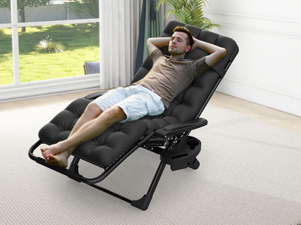 zero gravity lounge chair outdoor recliner chair anti gravity chair for patio lawn outdoor camping