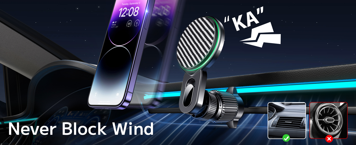 Car Phone Charger Mount Holder Stand Fast Charging