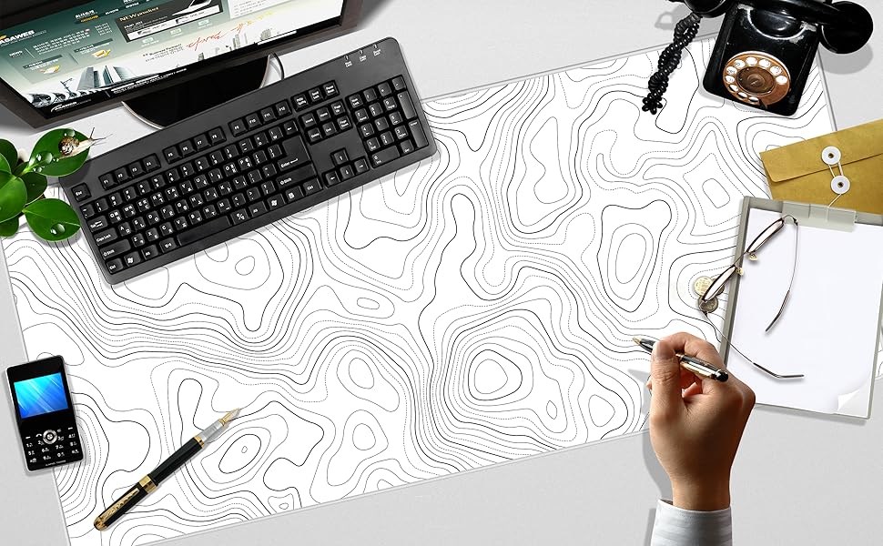 mouse pad gaming mousepad large desk mat xxl xl big extended keyboard computer accessories office