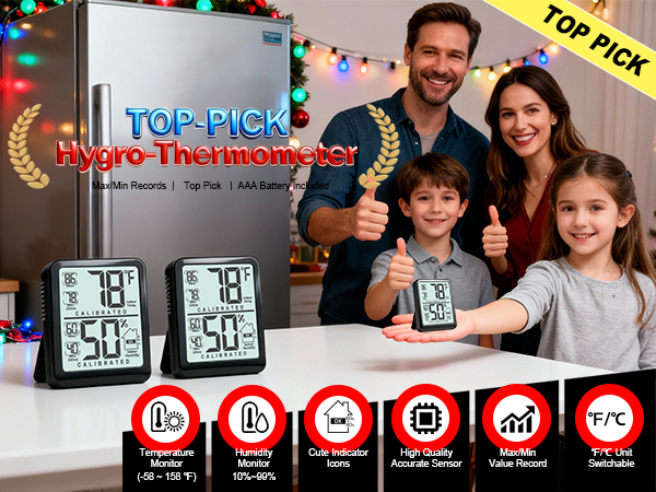 temperature and humidity monitor