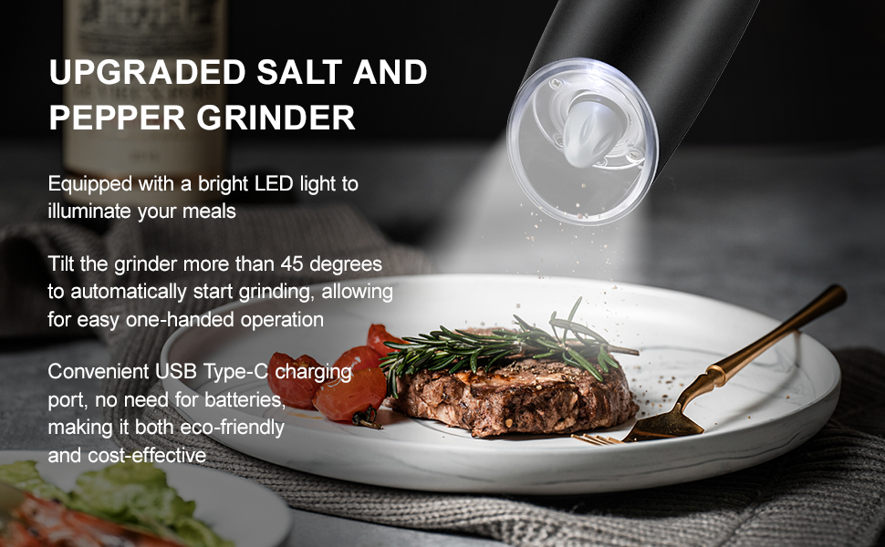 Upgraded Salt and Pepper Grinder