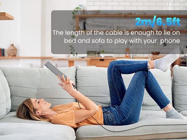 240W USB Cable Durable Nylon Braided