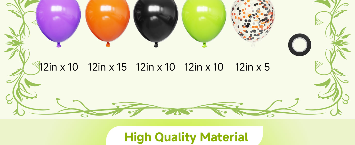 halloween balloons