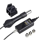 Hot Air Gun Kit,Wmore 8858 Micro Rework Soldering Station LED Digital Hair Dryer For Soldering 70...