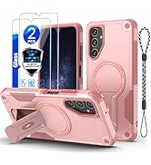 for Samsung Galaxy A05S case[Compatible with MagSafe][with 2 * 9H Tempered Glass Screen Protector...