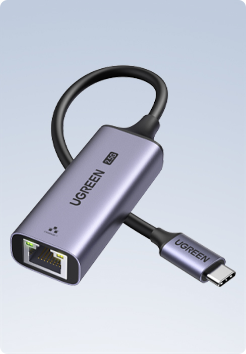 2.5Gbps USB C to Ethernet Adapter