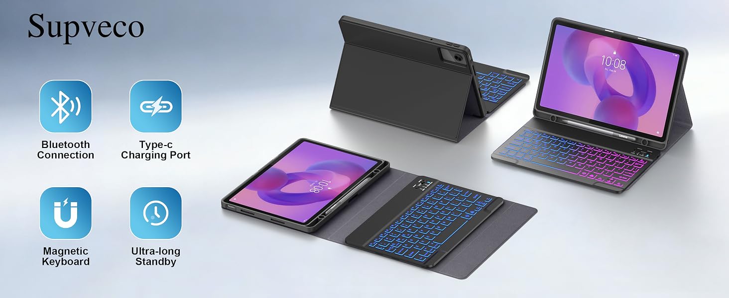 keyboard case only fit for Lenovo Idea Tab 11 Inch 2025/Tab K11 Gen 2(model: TB-336ZU/TB-336FU)
